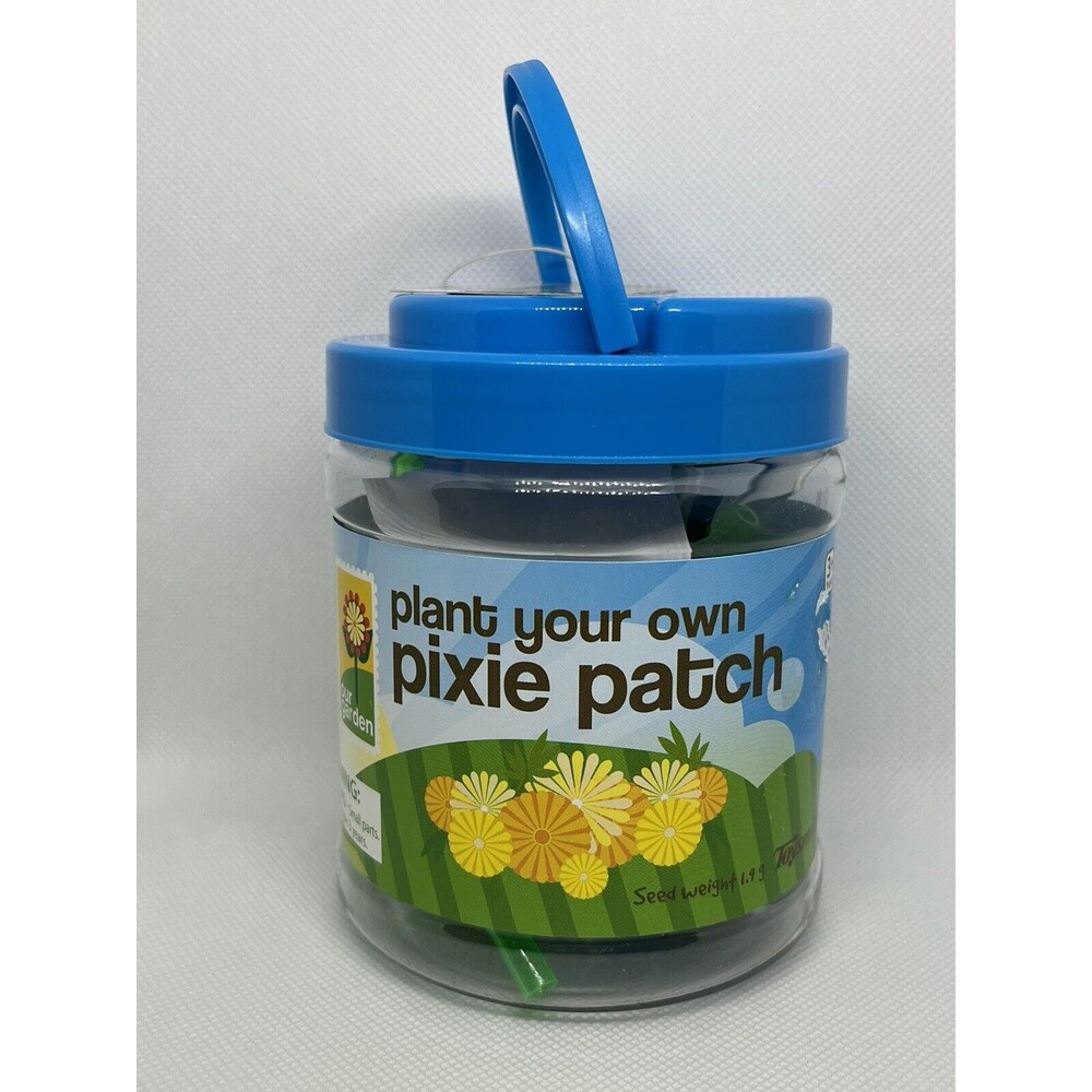 Toysmith Pixie Patch Fairy Garden Kit Plant Your Own Kids Gardening Marigold
